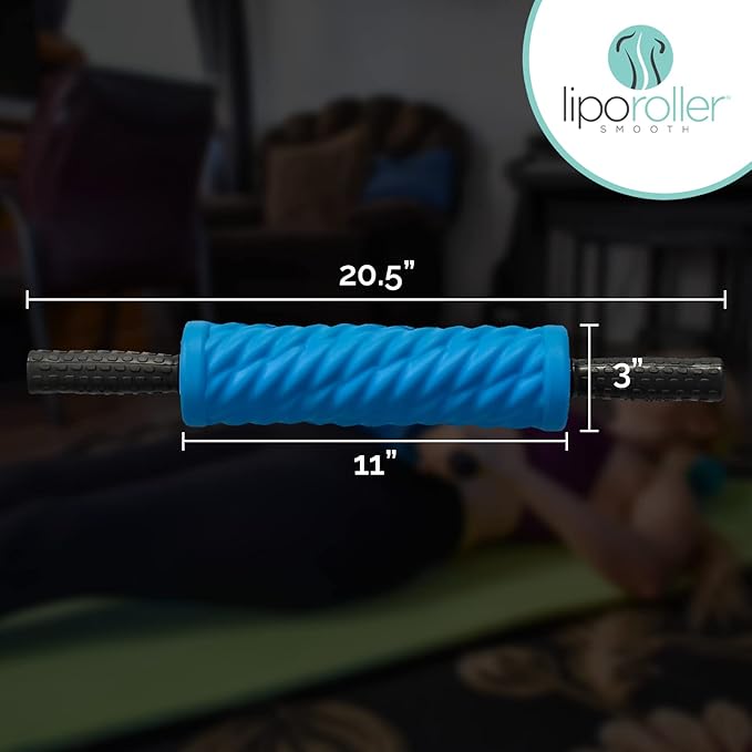 Post Liposuction Massager – Lymphatic Drainage Massager for Post Lipo Surgery – Quality EVA Material - Ridges and Grooves for Post-Op Recovery, Ideal Liposuction Recovery Supplies