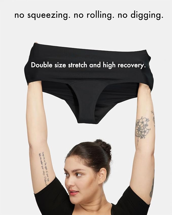 LEAKPROOF2.0 Seamless High Waist Ultimate Absorbency Period Underwear for Women Heavy Flow Holds 10 Tampons