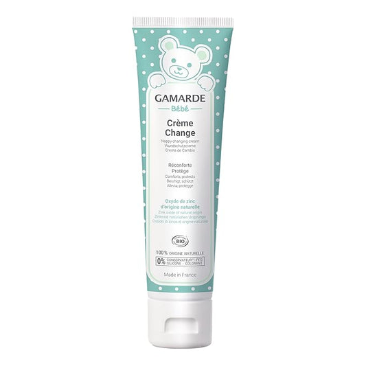 Gamarde Baby Change Cream - Diaper Rash Cream for Baby - Prevents Redness, Soothes Fragile Skin - Effective Moisture and Friction Protection - 3.52 oz