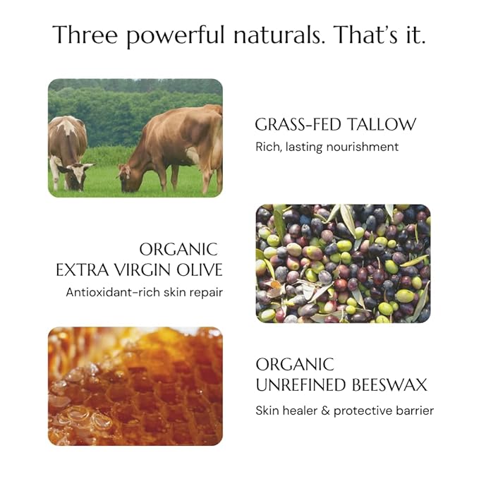 Nipple Balm | Nursing-Safe Natural Breastfeeding Nipple Cream (Lanolin-Free, Three Edible Natural Ingredients) for Sore or Cracked Nipples, Safe for Baby, Third-Party Lab Tested, No Need to Wash Off