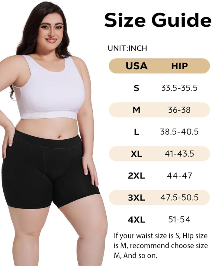 Incontinence Underwear for Women Washable Period Boxers Briefs Heavy Flow Leakproof Overnight High Absorbency Menstrual Postpartum Bladder Control Boyshorts Panties XX-Large Pack of 2