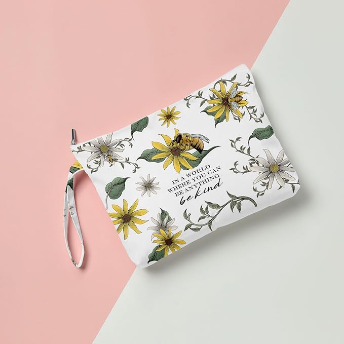 Fokongna Wet Bag Wet Dry Bag Wet Bag For Swimsuit Beach Bag, Travel Makeup Bag Toiletry Bag Diaper Bag Waterproof Large Capacity for Women Girls Mom Sister Friends