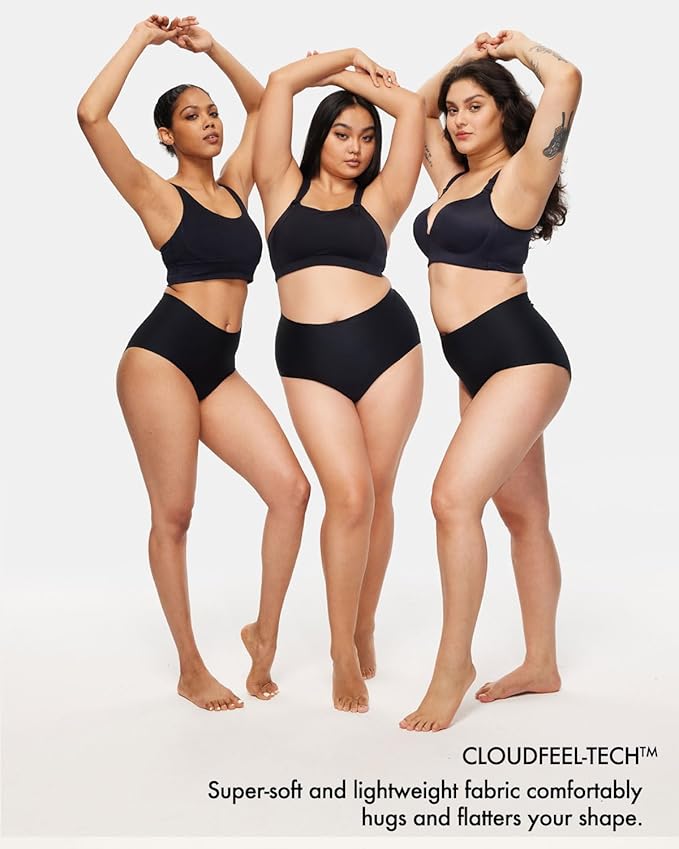 LEAKPROOF2.0 Seamless High Waist Ultimate Absorbency Period Underwear for Women Heavy Flow Holds 10 Tampons