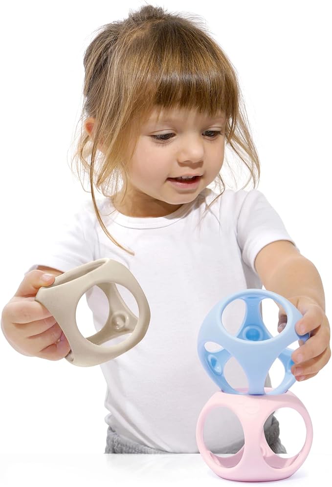 Fat Brain Toys Oibo Sensory Toy by MOLUK - Pastels