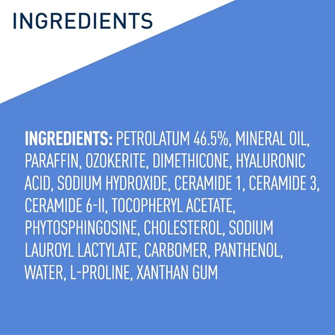 CeraVe Diaper Rash Cream, Baby Healing Ointment for Extra Dry, Cracked Skin, Diaper Cream with Ceramides & Vitamin E, Lanolin, Fragrance, Paraben, Dye, Phthalates & Sulfate Free, 3 Ounce