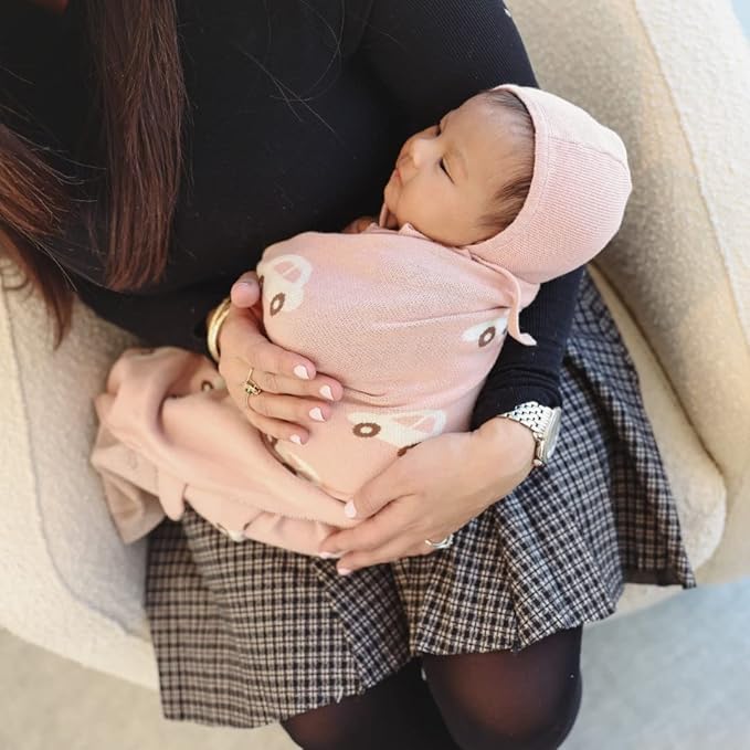 Baby Blanket for Boys 100% Cotton Buttery Soft Cozy Receiving Swaddle Stroller Blanket for Shower Gift Registry for Newborns, Infants, Toddlers (Cars - Baby Blue)