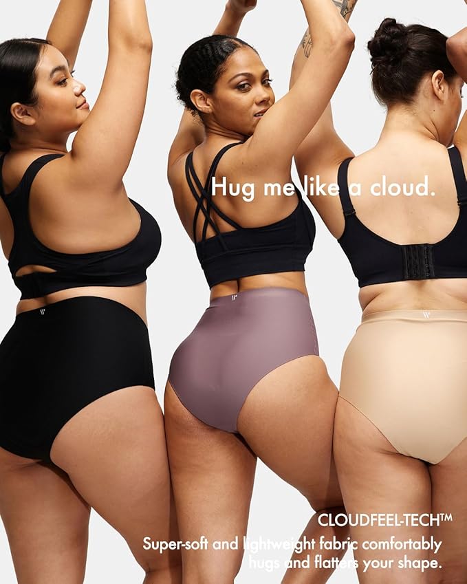 LEAKPROOF2.0 Seamless High Waist Ultimate Absorbency Period Underwear for Women Heavy Flow Holds 10 Tampons