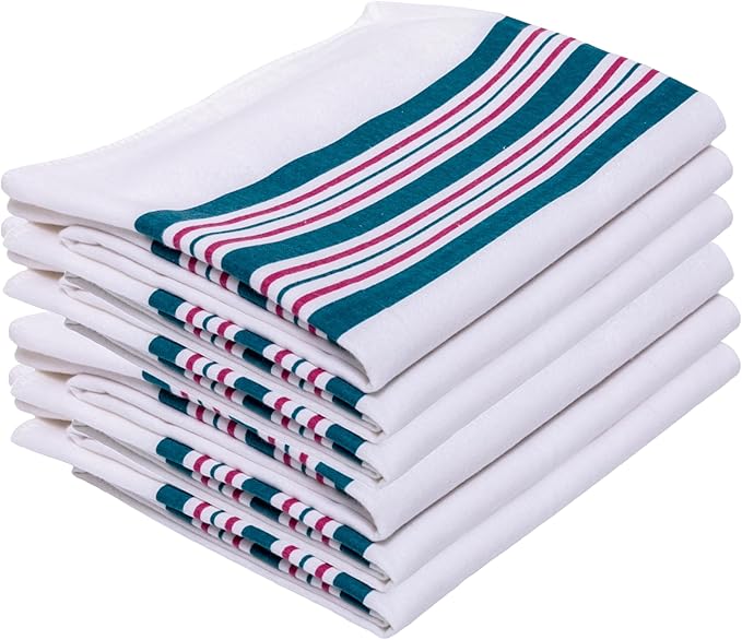 Vakly Hospital Baby Receiving Blankets [Pack of 6] 100% Cotton Flannel, 30''x40'' Cozy Unisex Swaddle for Newborn Babies for Girl or Boy