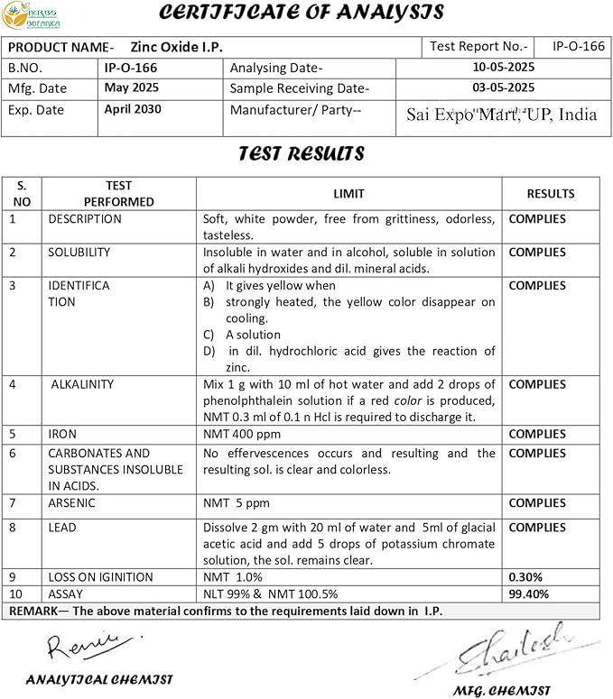 Herbs Botanica Zinc Oxide Powder Non-Nano, Pharmaceutical Grade for Skin Protection, Healing, Baby Diaper Rash Cream, Sunscreen, Acne Care, DIY Cosmetics & Creams, 8 oz / 227 gm
