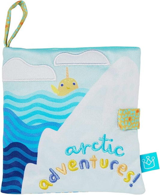 Manhattan Toy Arctic Adventure Machine Washable Soft Bath Time Activity Book for Infants and Toddlers
