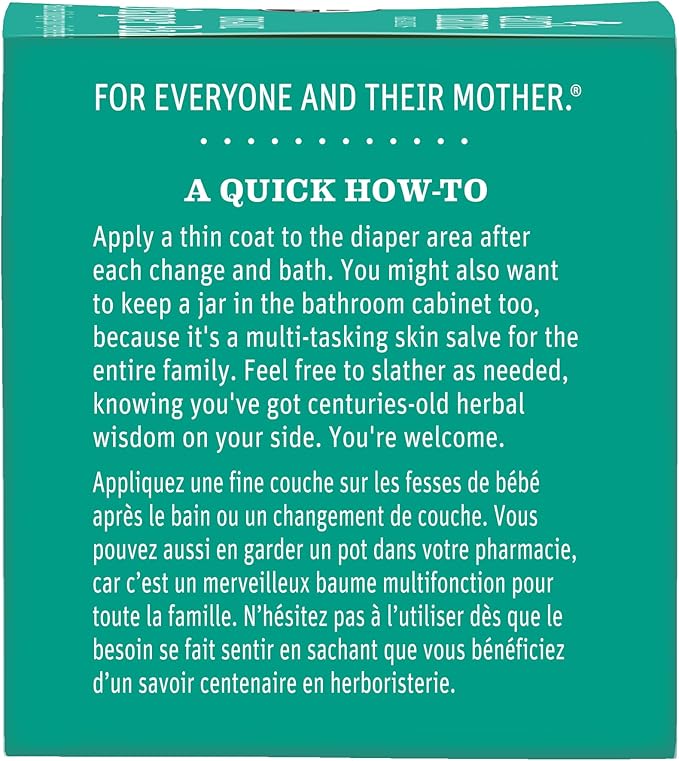 Earth Mama Organic Economy Size Diaper Balm | Diaper Cream for Baby | EWG Verified, Petroleum & Artificial Fragrance-Free with Calendula for Sensitive Skin, 4-Fluid Ounce