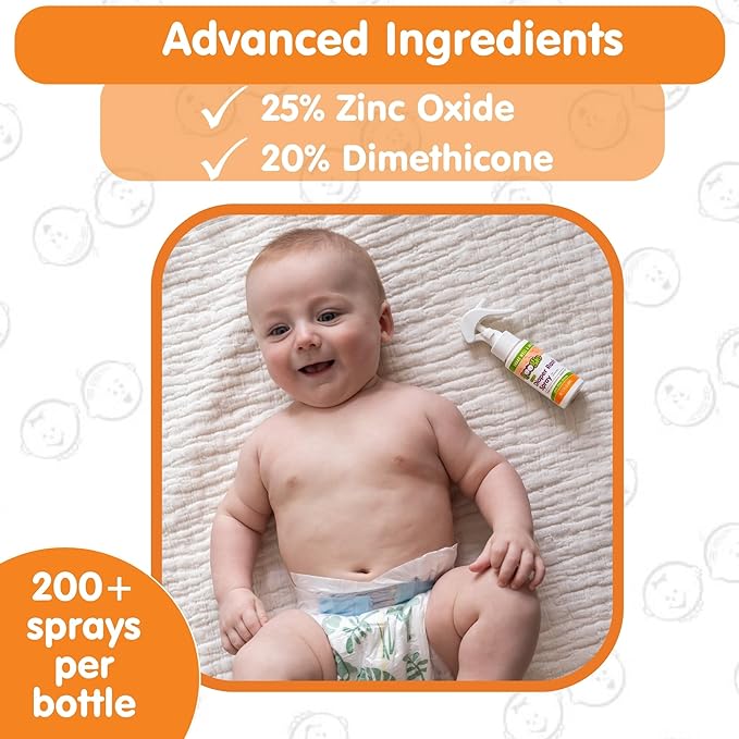 Boogie Diaper Rash Cream Spray - PARENT (1.7 Fl Oz (Pack of 3))