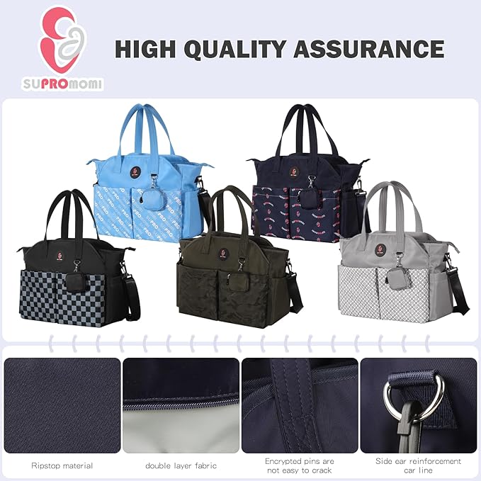 Diaper Bag Tote: Large Tote Baby Bag Boy Diaper Bag Stylish Girl Diaper Bag,Shoulder Mommy Bag