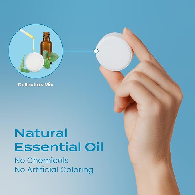 Body Restore Shower Steamers Aromatherapy 30 Pack - Boo Basket Stuffers for Women, Christmas Stocking Stuffers, Birthday Gifts, White Elephant, Relaxation, Self Care - Collector's Box