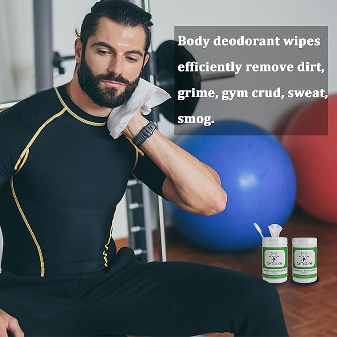 Body Wipes, Curing and Conditioning Skin camp wipes help Athletes Foot, Jock Itch, Ringworm. Rinse Free Gym Wipes for Wrestling Martial Arts