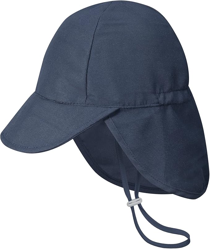 2 Pack Baby Sun Hats UPF 50+ Toddler Beach Hat for Girls Boys 0-4 Years