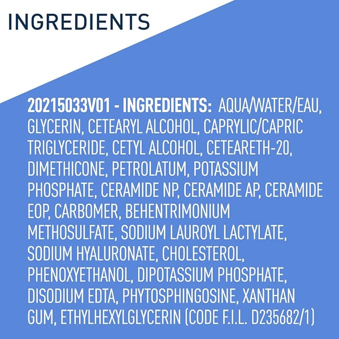 CeraVe Baby Cream, Gentle Moisturizing Cream with Ceramides, Fragrance, Paraben, Dye & Phthalates Free, Rich & Non-Greasy Feel, Gentle Baby Skin Care, 8 Ounce