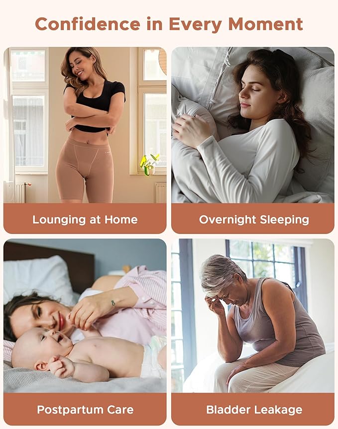 INNERSY Women's Period Underwear Heavy Flow Leakproof Boyshorts Menstrual Panties