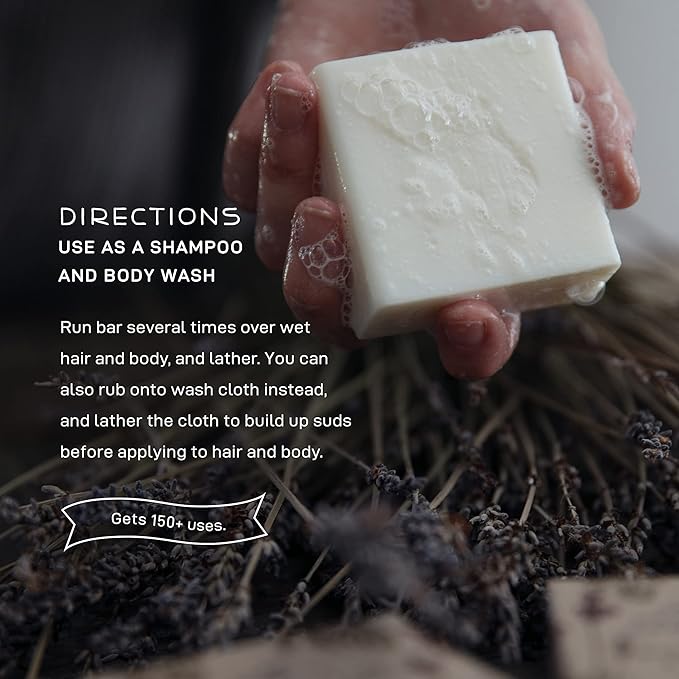 Farmstead Apothecary Baby Shampoo & Wash Bar 4.5 oz