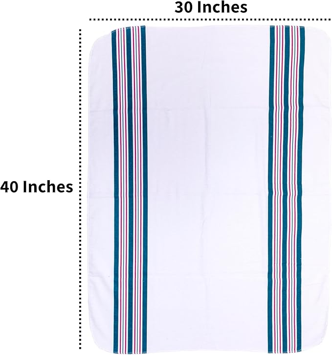 Vakly Hospital Receiving Baby Blankets [Pack of 3] Soft 100% Cotton Flannel Nursery Swaddle, 30''x40'' Cozy Unisex Wrap for Swaddling & Wrapping Newborn Babies for Girl or Boy