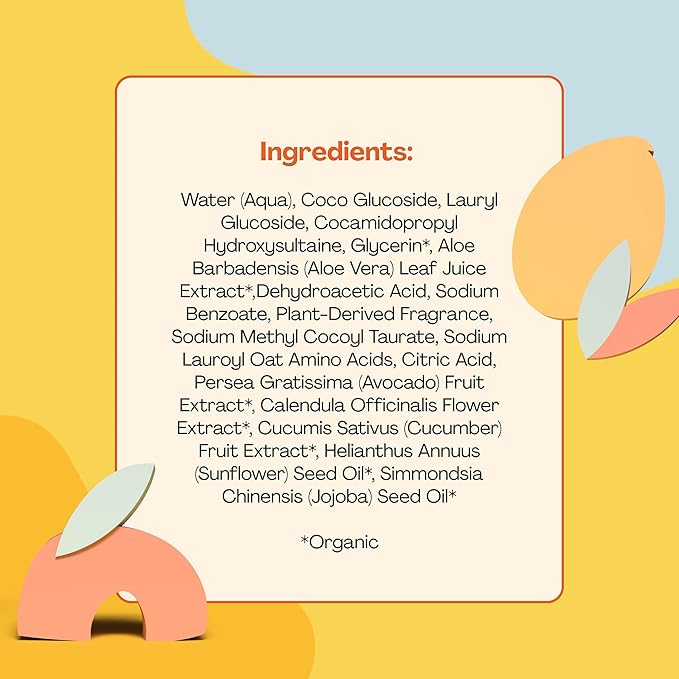 Hello Bello Baby Shampoo & Body Wash, Honeysuckle Bloom Scented, 10oz Bottle (Pack of 2)