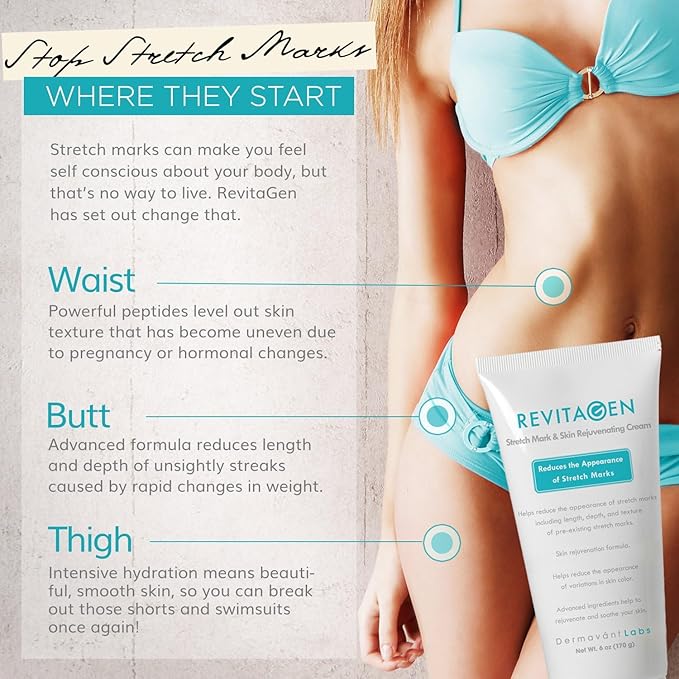 Revitagen-Fx Stretch Mark And Skin Repair Formula 6 Oz