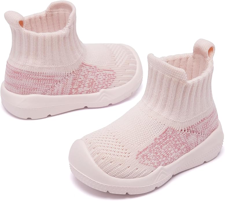 MORENDL Toddler Sock Shoes Baby Walking Shoes Infant Slippers Boys & Girls Non-Slip Sneakers