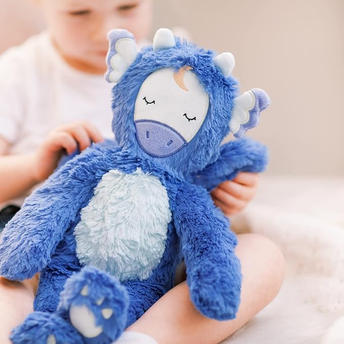 Slumberkins 14" Dragon Kin & 2 Board Books Complete Set Bundle | Promotes Creativity & Imaginative Play | Social Emotional Tools for Ages 0+ (Dragon Kin Plush + 2 Board Books)