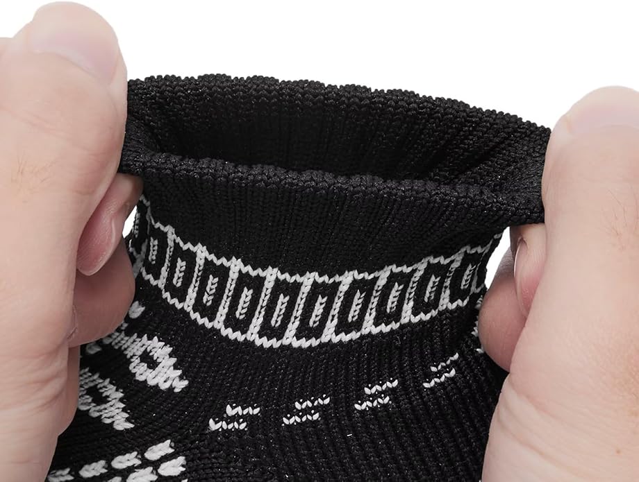 Eashi Baby Boy Girl Non-Skid Indoor Infant Walking Shoes Breathable Warm Elastic Sock Shoes with Memory Sole Protect Toes Outdoor Sneakers