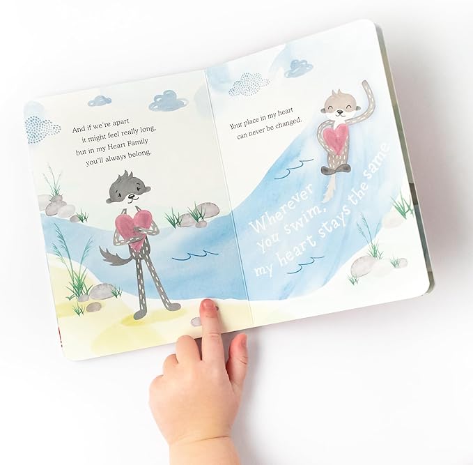 Slumberkins Otter Snuggler & 2 Board Books Complete Set Bundle | Promotes Family Bonding, Building Connections & Acceptance | Social Emotional Learning (Otter Snuggler Plush + 2 Board Books)