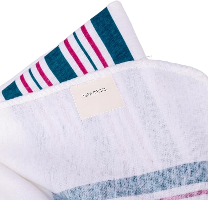 Vakly Hospital Receiving Baby Blankets [Pack of 3] Soft 100% Cotton Flannel Nursery Swaddle, 30''x40'' Cozy Unisex Wrap for Swaddling & Wrapping Newborn Babies for Girl or Boy