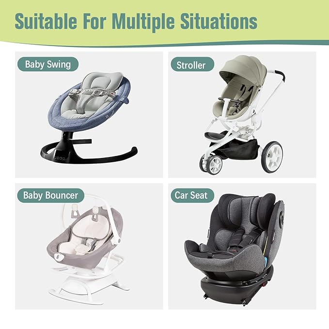 KAKIBLIN Baby Travel Pillow, Baby Neck Pillow Babies Head Support for Car Seat, Babies Neck Support Pillows for Car Seat,Pushchair, Circle