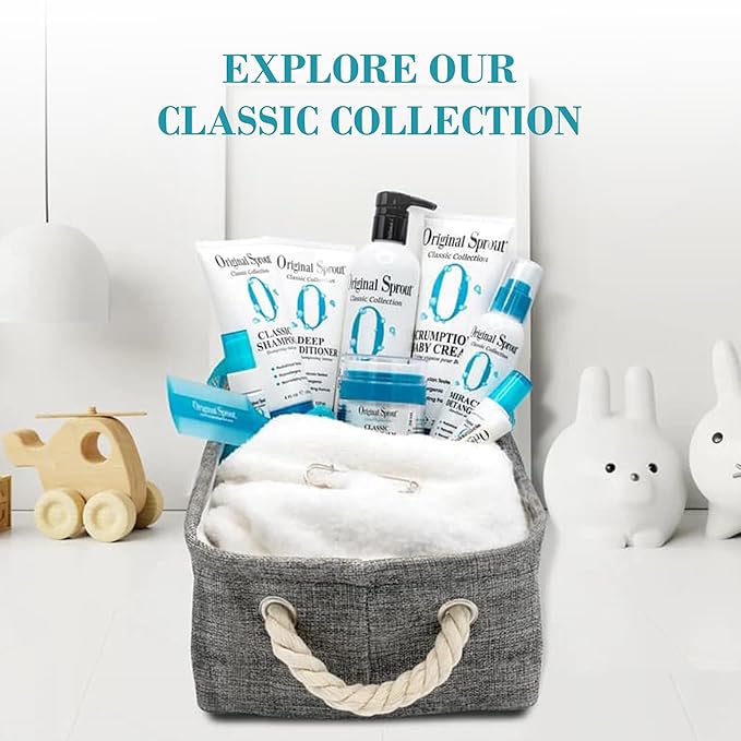 Original Sprout Scrumptious Baby Cream, Gentle Moisturizing Cream for Dry, Sensitive Skin & Diaper Rash, Non-Greasy Baby Lotion with Zinc Oxide & Calendula for Face & Body, 24 fl oz