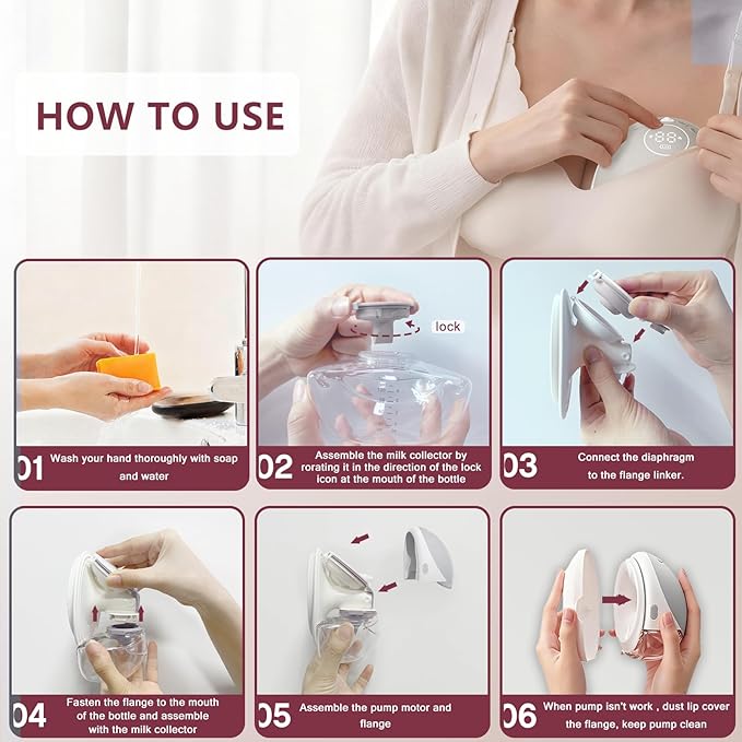 1 Pack M9 Full Set Breast Replacement Part for Momcozy Upgraded Mobile Flow | Upgraded M9, Including 24mm Flange, Gray Valve, Gray Diaphragm,Storage Bottle with Lip,Not Original Parts,One-gray Overall