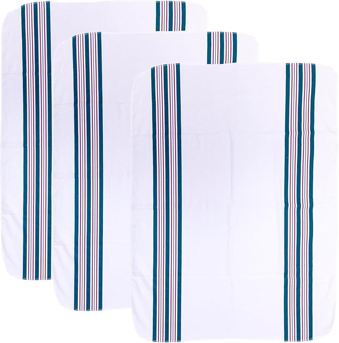 Vakly Hospital Baby Receiving Blankets [Pack of 6] 100% Cotton Flannel, 30''x40'' Cozy Unisex Swaddle for Newborn Babies for Girl or Boy