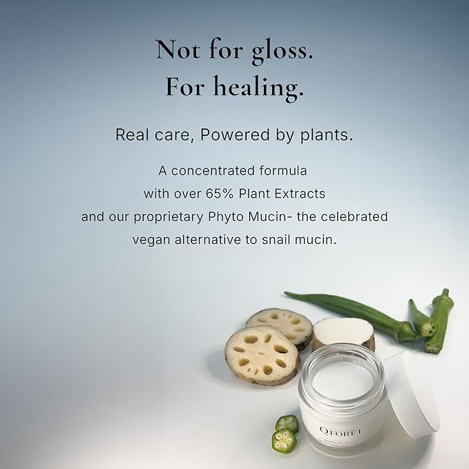 Hydrating Gel Cream | Lightweight Vegan Moisturizer for Sensitive, Blemish-Prone Skin | Plant Mucin (Snail Alternative) for a Healthy Glow | Fast-Absorbing & Non-Greasy, 2.36oz