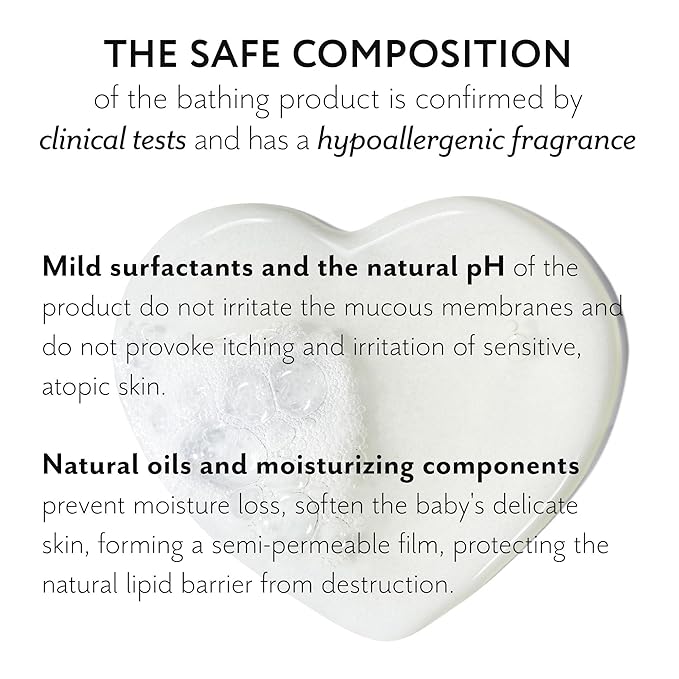 The Act Organic Baby Shampoo and Body Wash with Chamomile - Hypoallergenic, Natural Oils, Tear-Free, for Sensitive Skin and Fine Hair, for Kids 3+, Sulfate-, Paraben-, Phthalate-, Dye-Free,13.5 Fl Oz