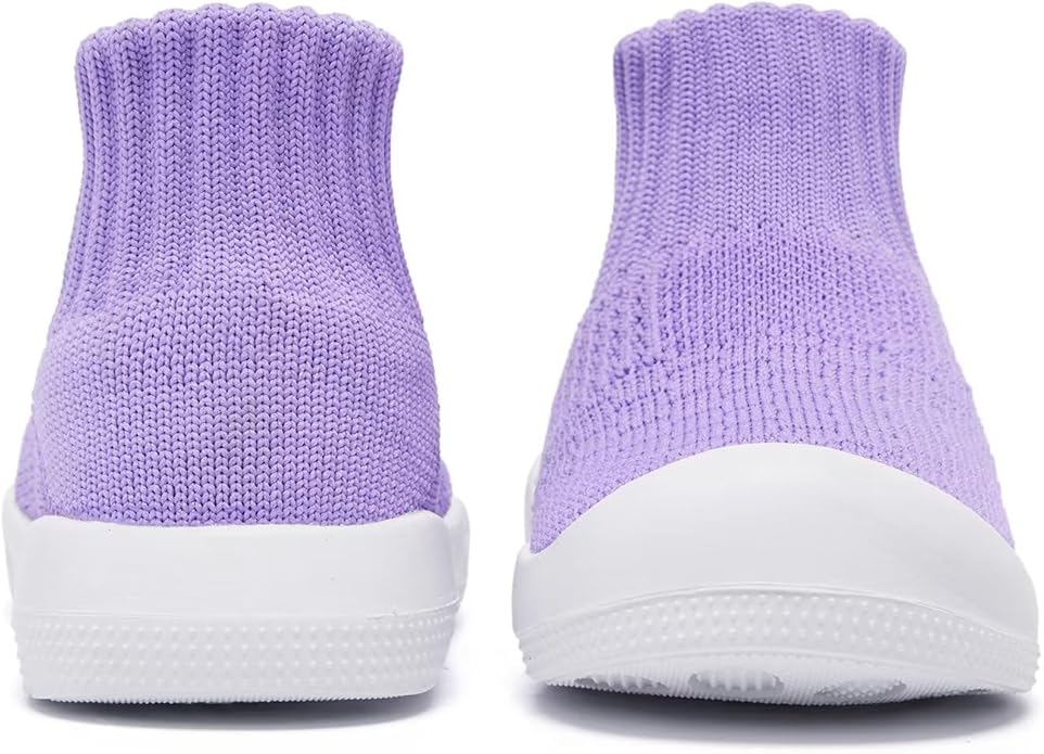 Eashi Baby Boy Girl Non-Skid Indoor Infant Walking Shoes Breathable Warm Elastic Sock Shoes with Memory Sole Protect Toes Outdoor Sneakers