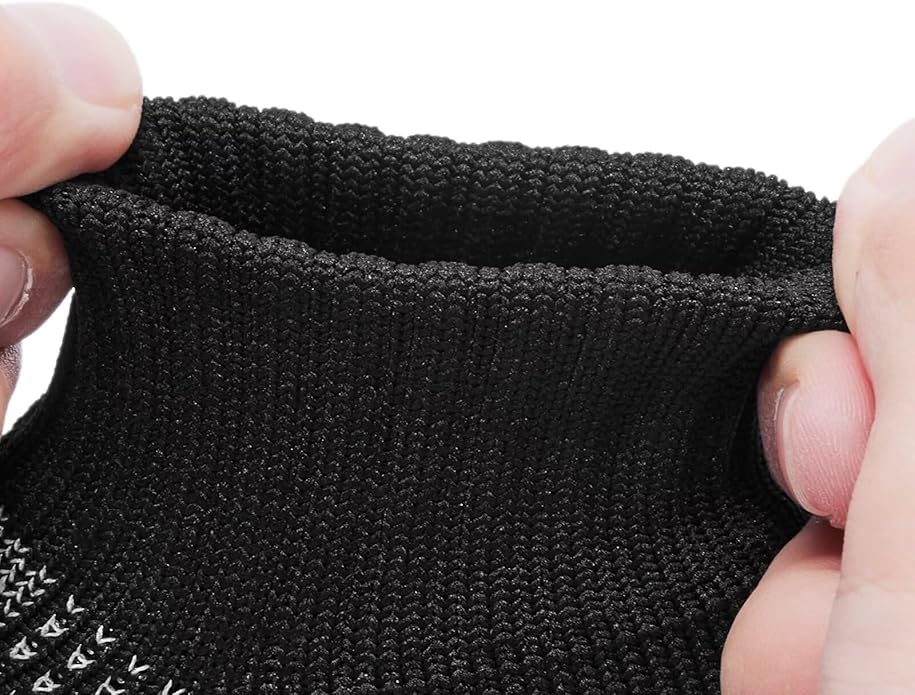 Eashi Baby Boy Girl Non-Skid Indoor Infant Walking Shoes Breathable Warm Elastic Sock Shoes with Memory Sole Protect Toes Outdoor Sneakers