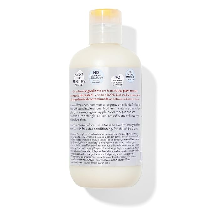 California Baby Super Sensitive Baby Shampoo and Conditioner Set | 100% Plant-Based Baby Bath Set | 19oz Unscented Body Wash + 8.5oz Conditioner |