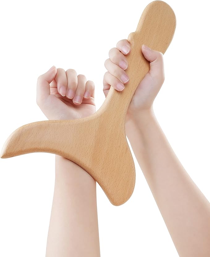 Wood Therapy Massage Tools, Wooden Lymphatic Drainage Massager, Body Sculpting Tools, Wood Therapy Tools for Cellulite Reduction, Muscle Tension Relief, Body Contouring and Shape Enhancement