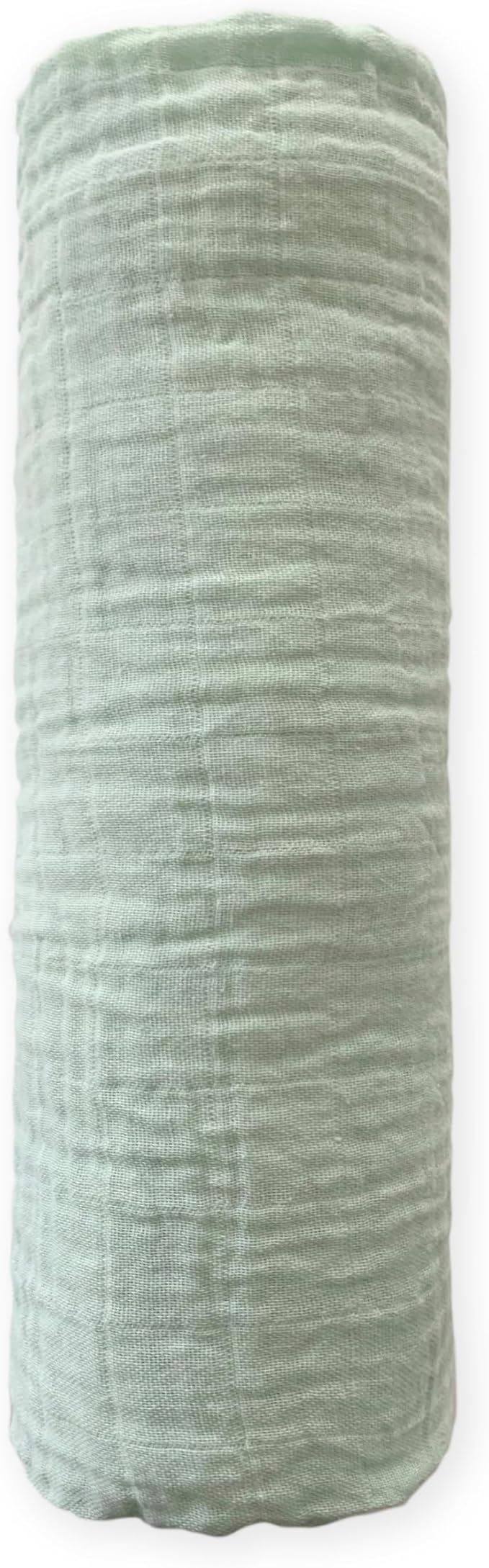 SwaddleDesigns Cotton Muslin Swaddle Blanket, Receiving Blanket for Baby Boys & Girls, Best Registry Gift, 46x46 inches, Jadeite