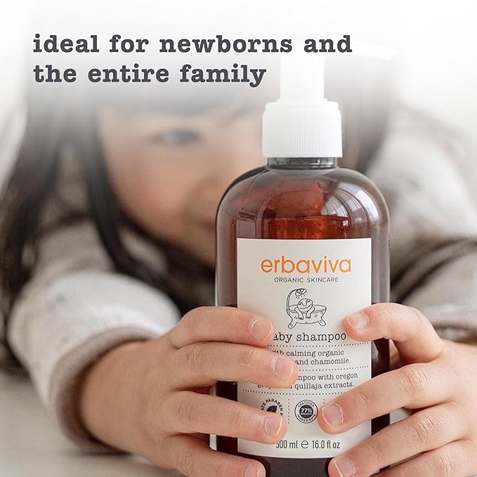erbaviva Baby Shampoo, 16 Fl Oz