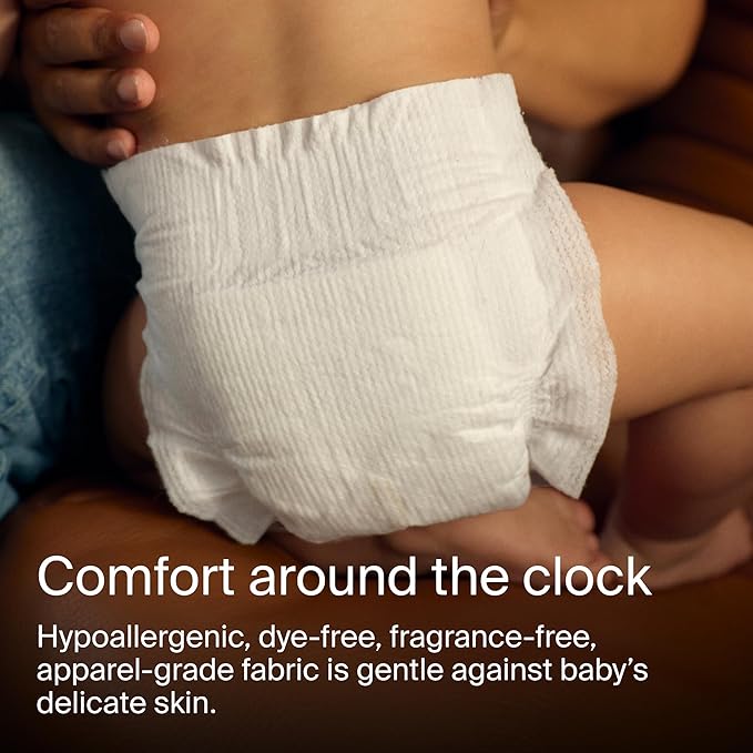 Coterie Baby Wipes + Diapers Kit, Size 1 (198 Count) & Size Newborn Diapers (93 Count), 4 Pack (224) Wipes with 99% Water, Plant Based Materials, Hypoallergenic for Sensitive Skin, Baby Essentials