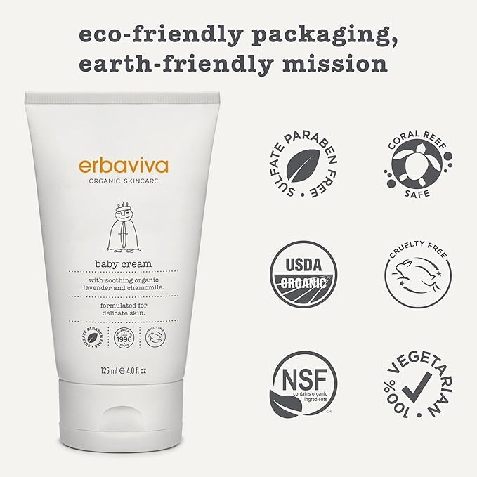 erbaviva Baby Cream, 4 Fl Oz