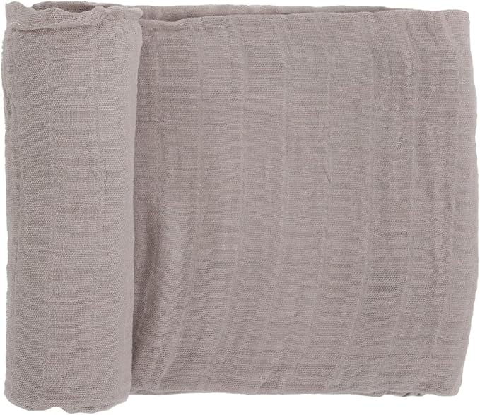 Little Unicorn Premium Cotton Swaddle Baby Blanket | Breathable Fabric | for swaddling, Play, Nursing & More (Porpoise)