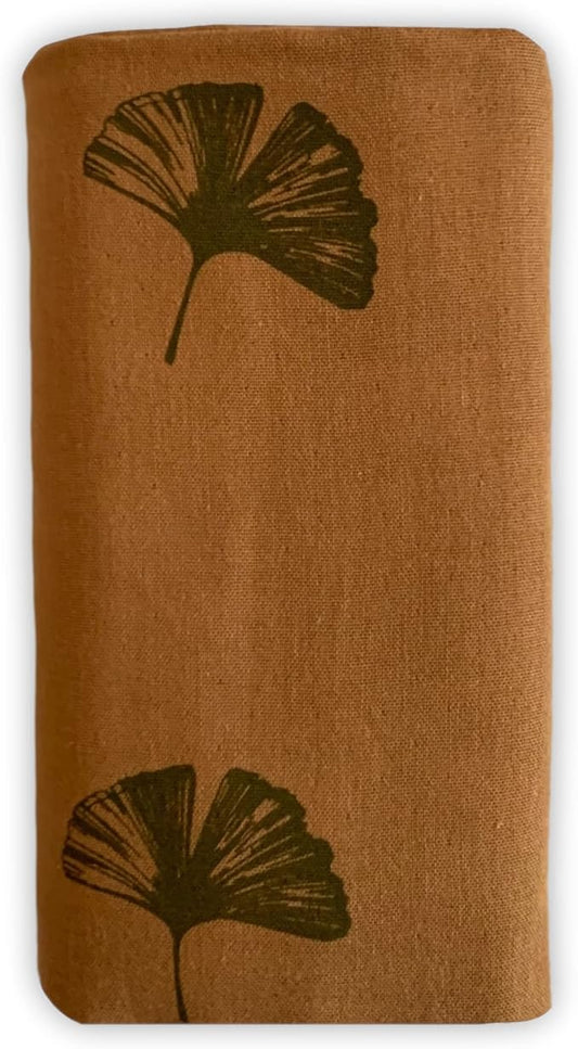 Leyl&Ari Muslin Baby Blanket | Newborn Essentials | Receiving Swaddle Blankets for Boys Girls (Ginkgo Leaves)