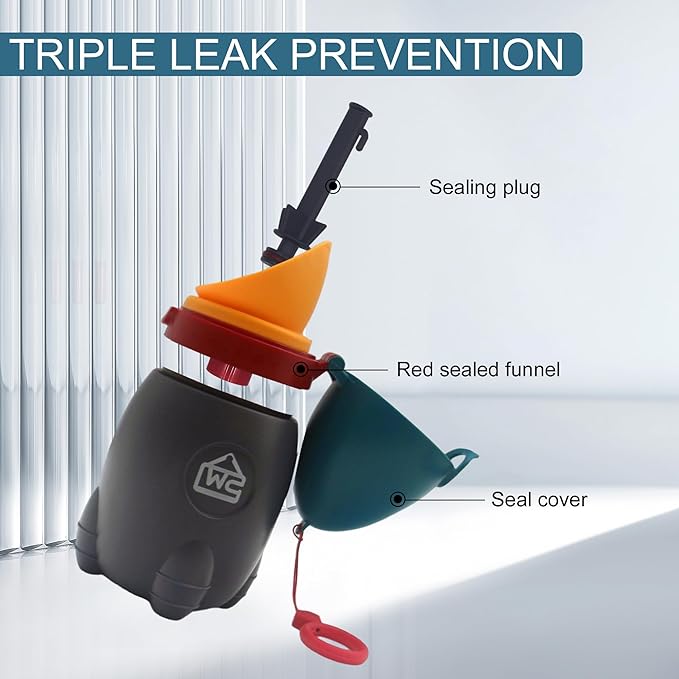 2025 Upgraded Travel Urinal for Kids,Rocket Toys Portable Emergency Urinal for Toddler,Light and Easy to Carry,Suitable for Car,Travel,Camping and Children's Urinal Potty Training(Deep Blue)