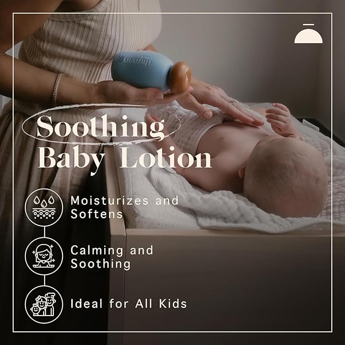 Nemah - Soothing 2-in-1 Baby Shampoo & Wash and Calming Body Lotion, a Moisturizer for Babies & Toddlers, Plant-Derived, Vegan & Gluten-Free