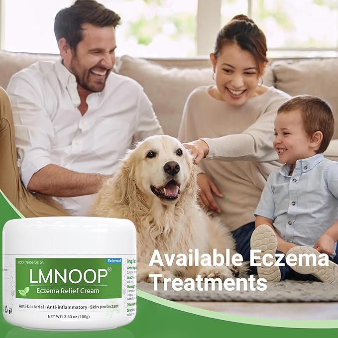 Eczema Cream for Dry, Itchy, Irritated, and Eczema Prone Skin, Maximum Strength Treatment Ointment for Rash, Psoriasis, Dermatitis (Contains Menthol) 3.53oz